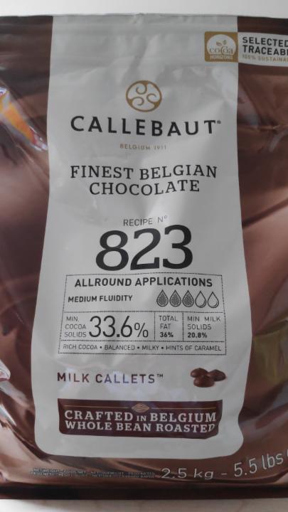 Fotografie - Finest Belgian Chocolate Recipe N 823 33,6% Callebaut