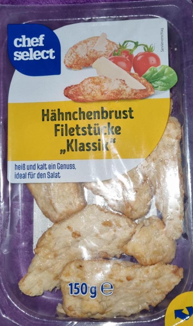 a kalórie, hodnoty - Chef \'Klassik\' Hähnchenbrust Select kJ nutričné Filetstücke