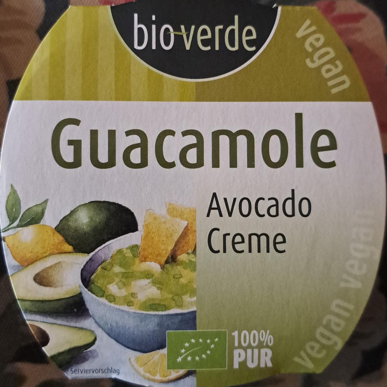 Fotografie - Guacamole Avocado Creme bio verde