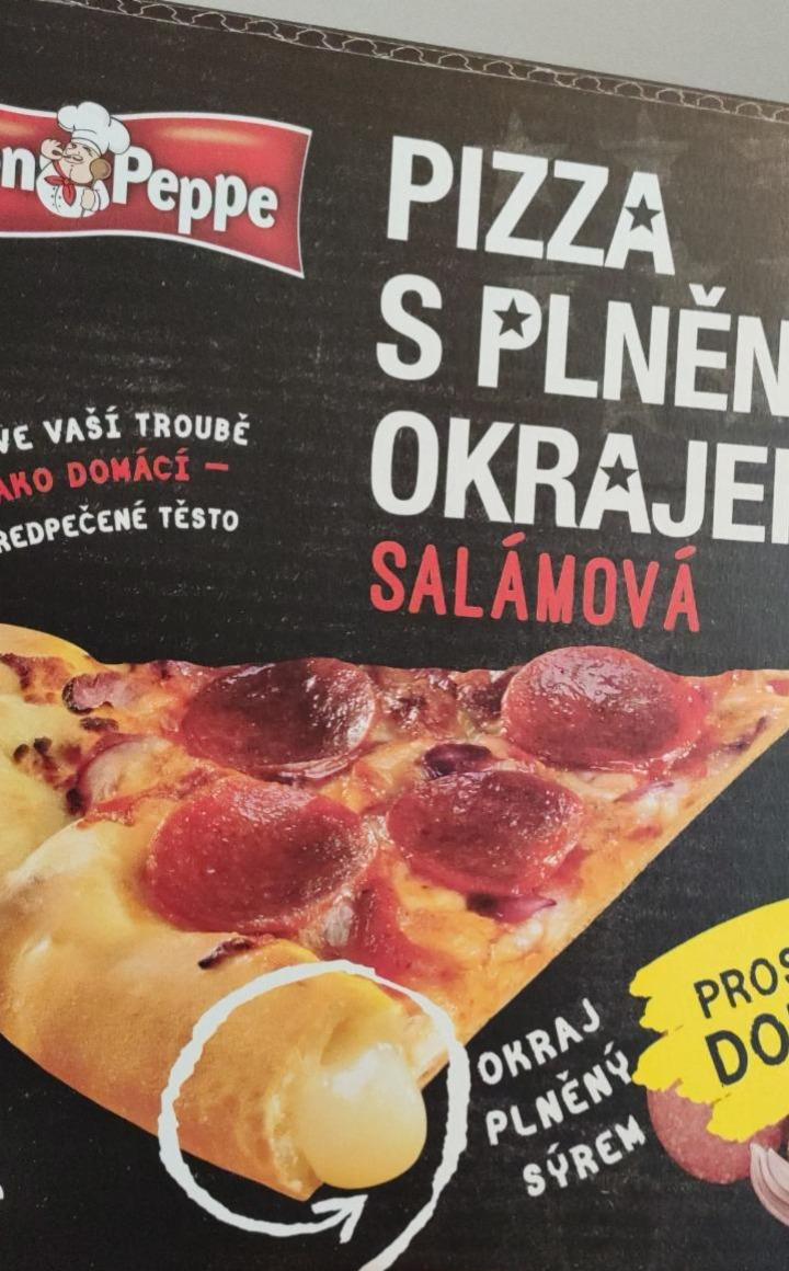 Fotografie - Pizza salámová s plněným okrajem Don Peppe