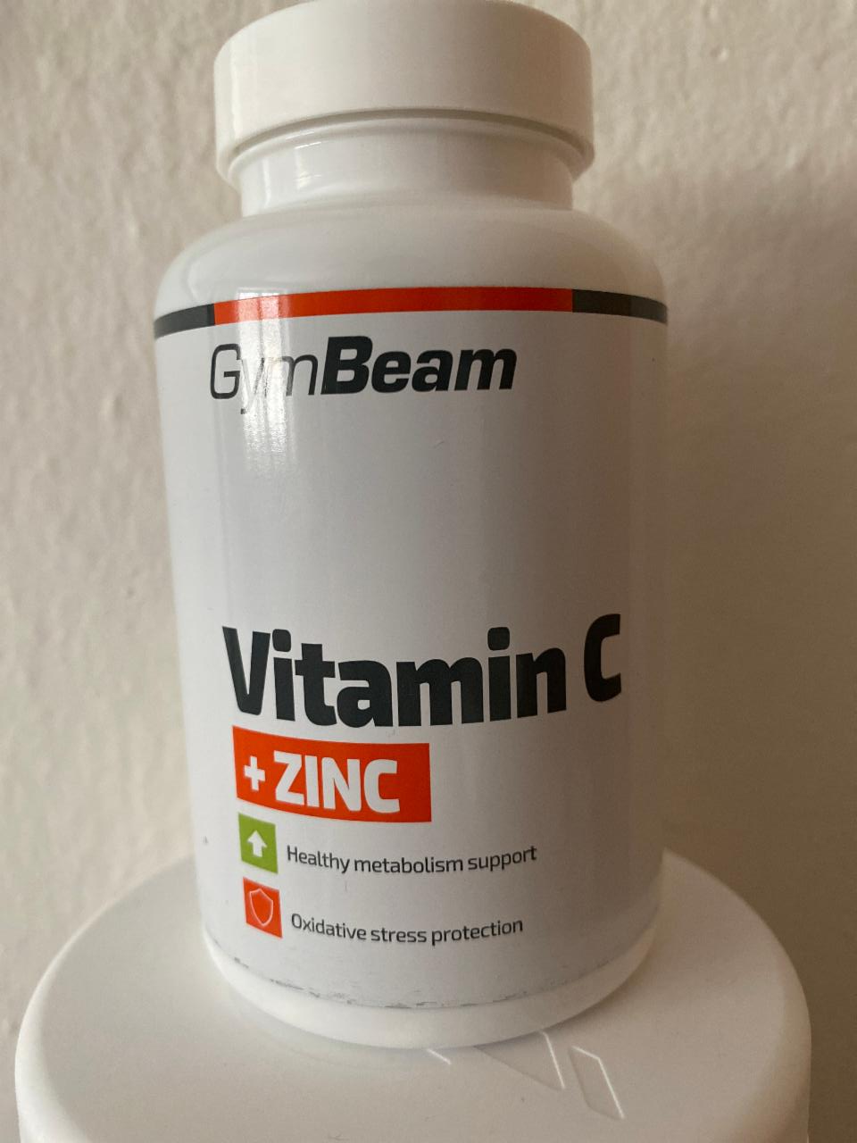 Fotografie - Vitamin C + zinc GymBeam
