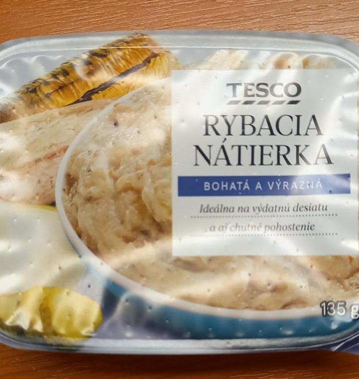 Fotografie - Rybacia nátierka Tesco