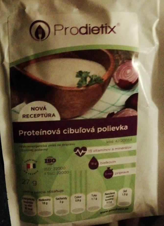 Fotografie - Proteínová cibuľová polievka Prodietix