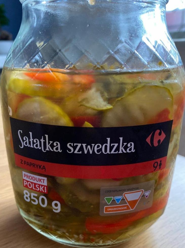 Fotografie - Sałatka szwedzka z papryką Carrefour