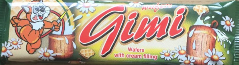 Fotografie - Gimi wafers with cream filling