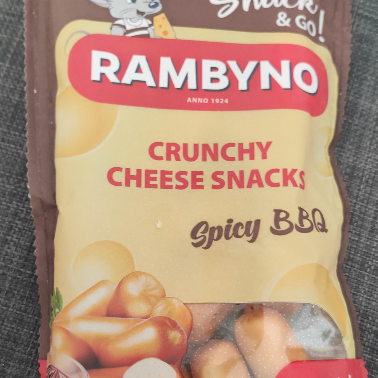 Fotografie - Crunchy Cheese Snacks Spicy BBQ Rambyno