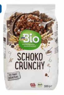 Fotografie - Schoko Crunchy dmBio