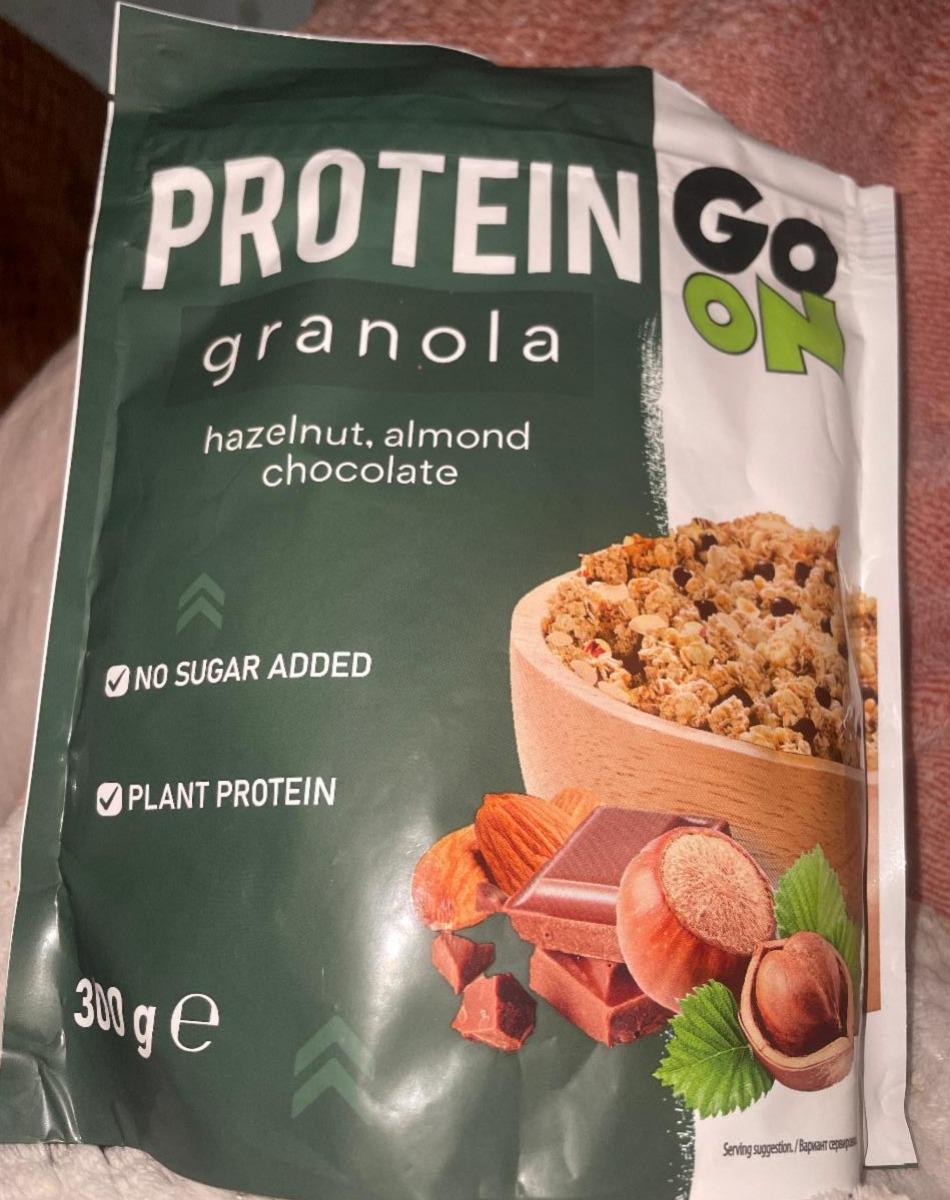 Fotografie - GoON Protein Granola with no added sugar, Hazelnut, Almond & Chocolate Sante