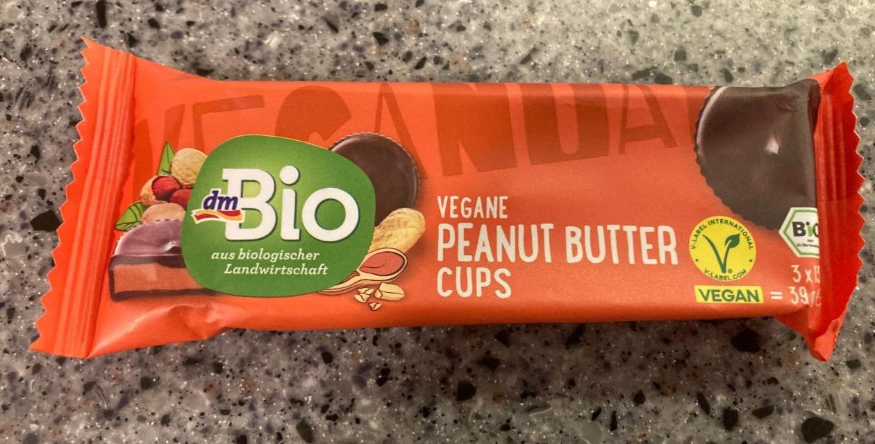 Fotografie - Vegane Peanut Butter Cups dmBio