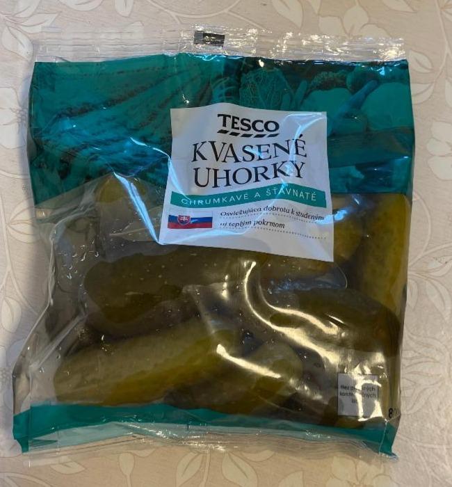 Fotografie - kvasené uhorky Tesco