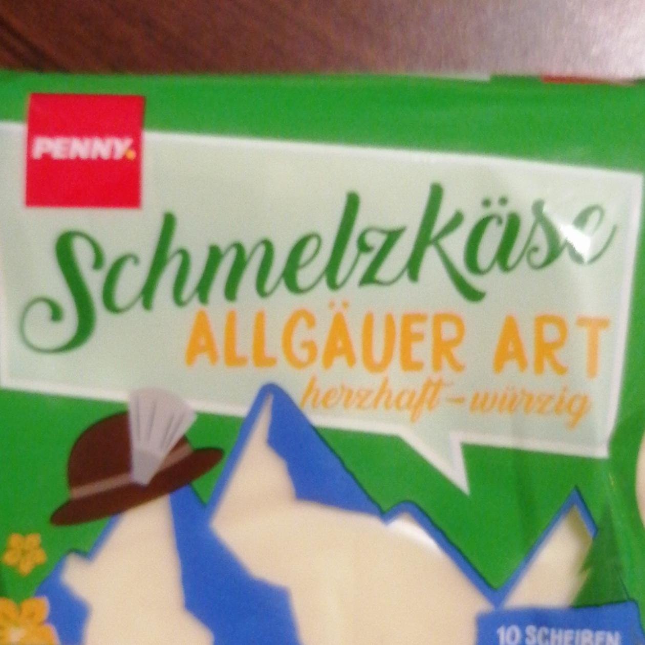 Fotografie - Schmelzkäse Allgäuer Art Penny