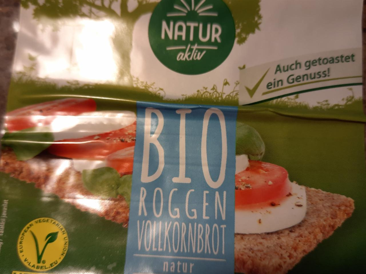 Fotografie - BIO Roggen Volkornbrot natur