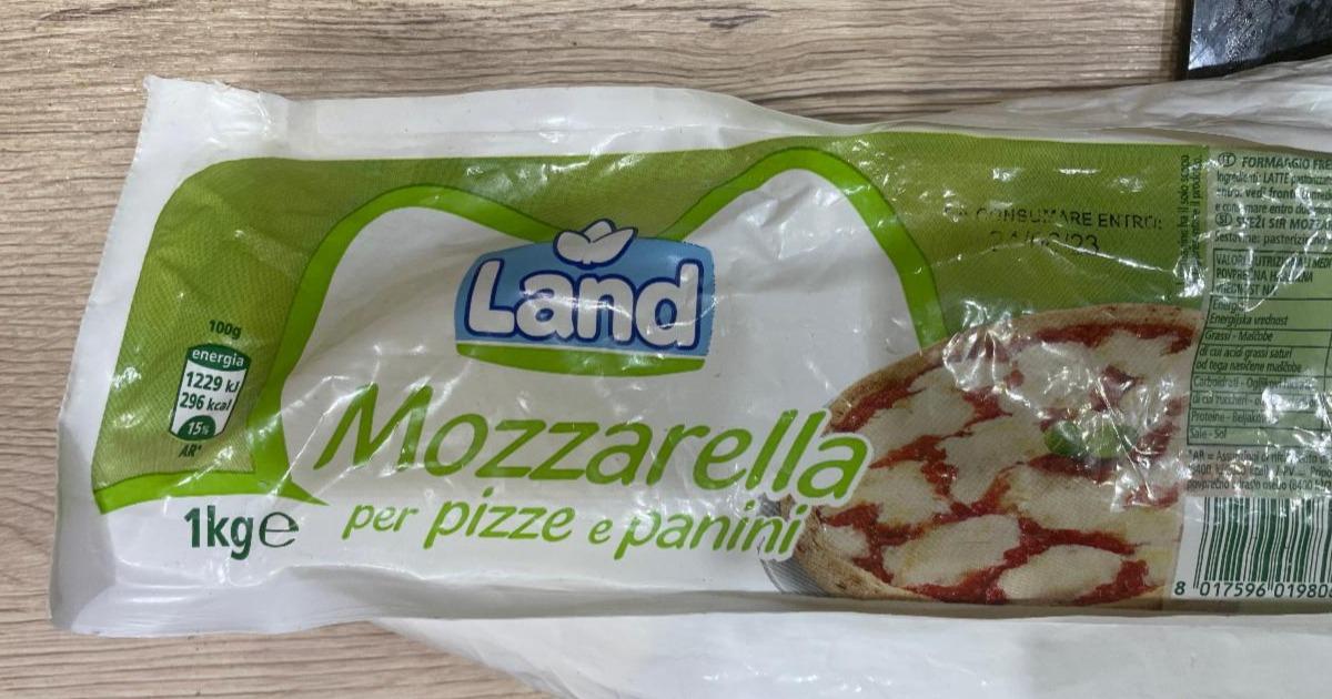Fotografie - Mozzarella per pizze e panini Land