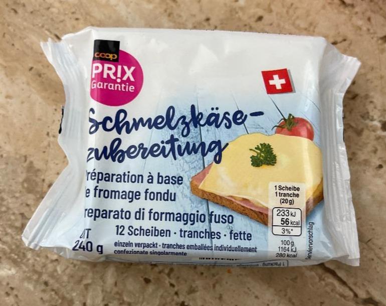 Fotografie - Schmelzkäse-zubereitung Coop