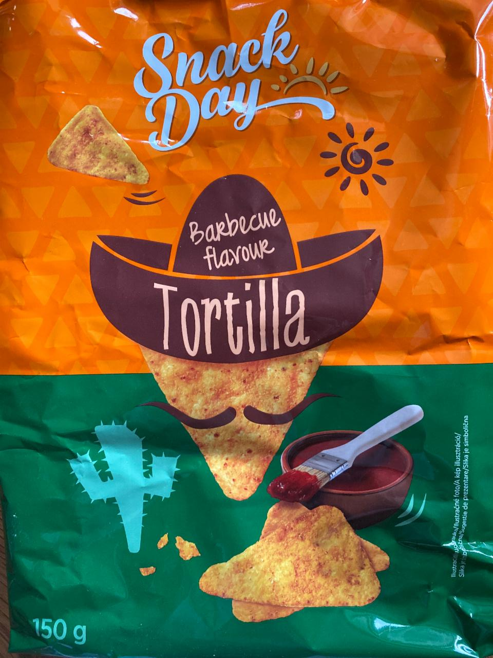 Fotografie - Tortilla Barbecue flavour Snack Day