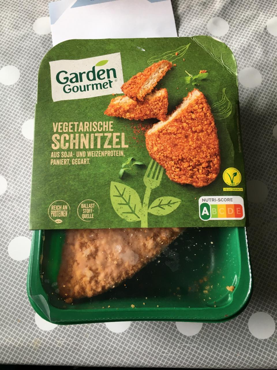 Fotografie - vegetarische Schnitzel Garden Gourmet