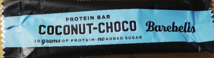 Fotografie - protein bar coconut choco Barabells