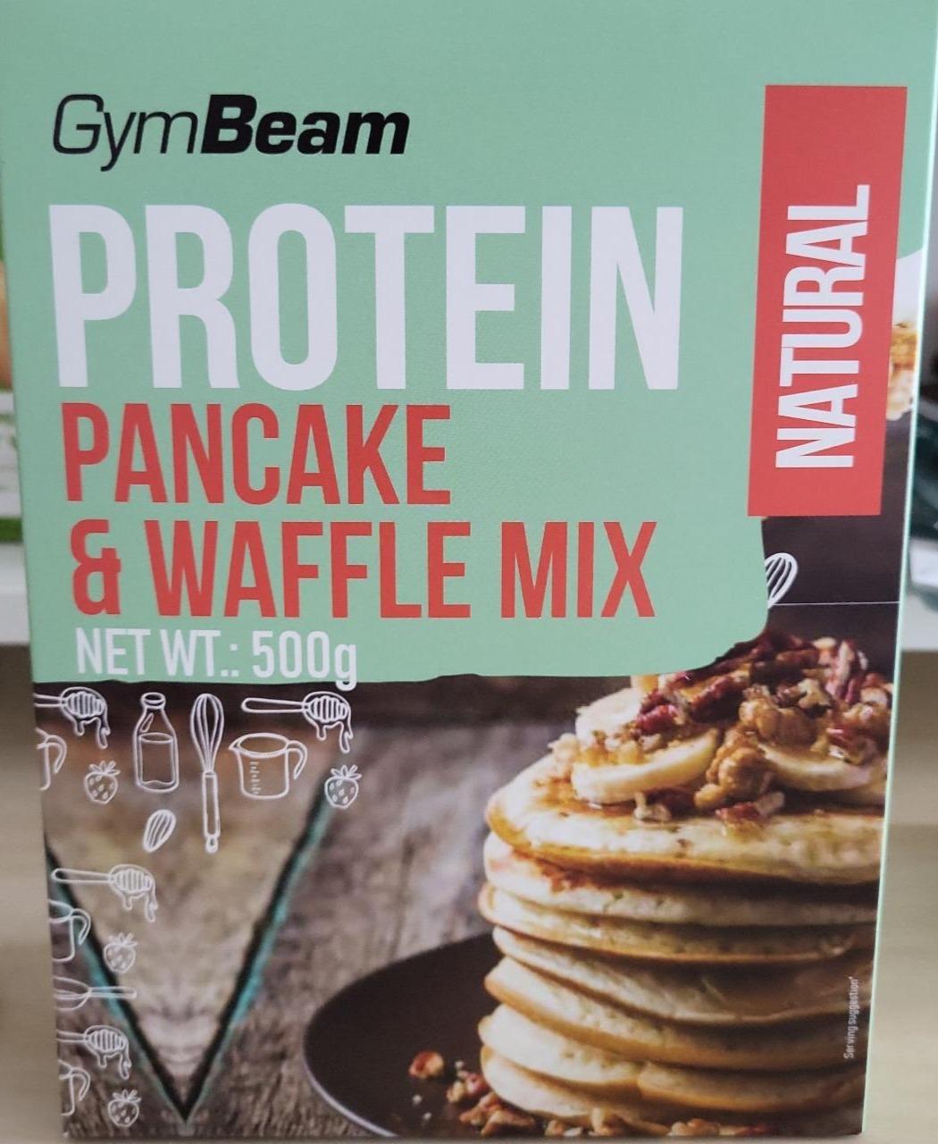 Fotografie - GymBeam Protein Pancake & Waffle Mix Natural