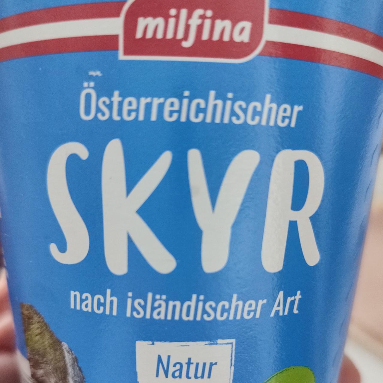 Fotografie - Skyr Natur Milfina