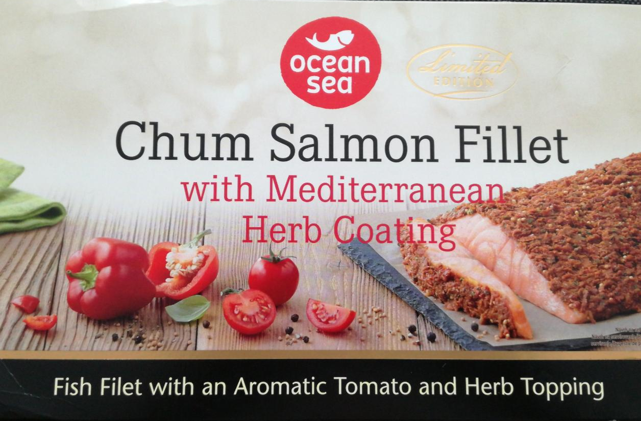 Fotografie - Chum Salmon Fillet with Mediterranean Herb Coating