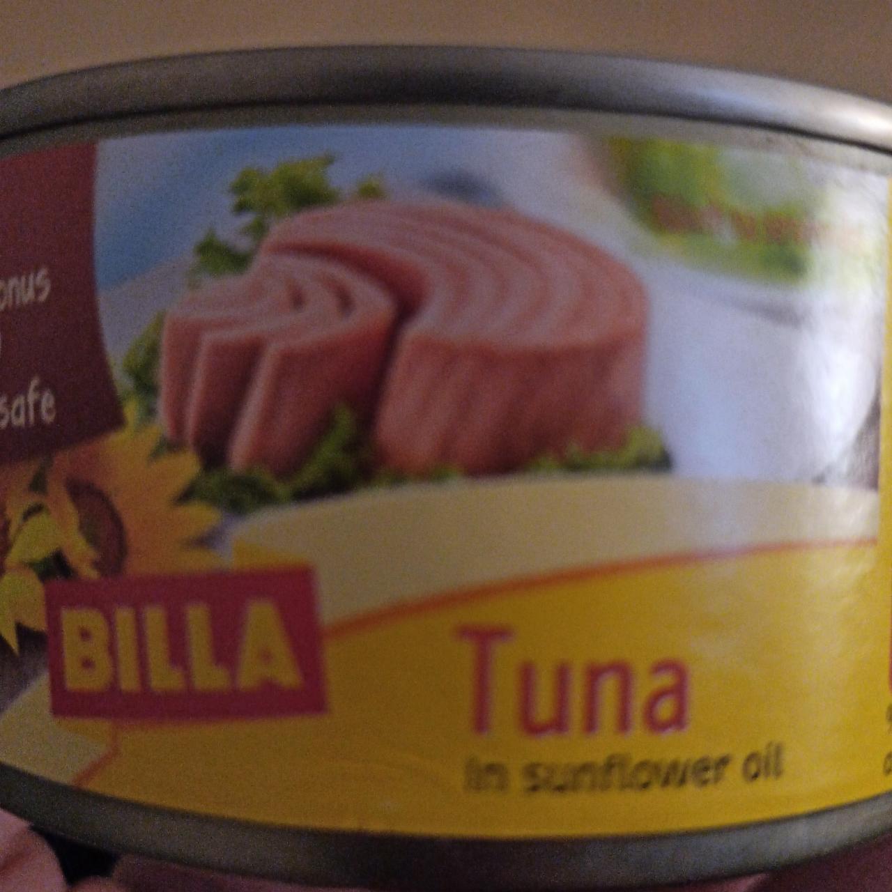 Fotografie - Tuna in sunflower oil Billa