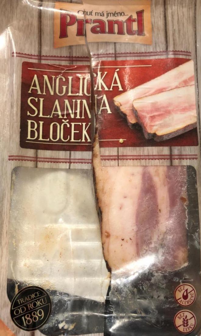 Fotografie - Anglická slanina bloček Prantl