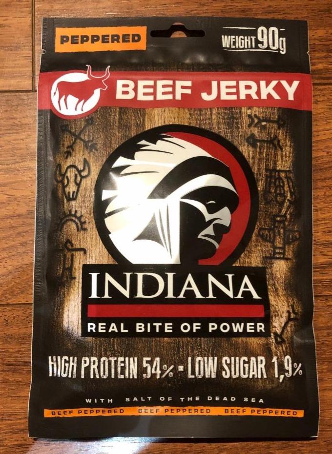 Fotografie - Beef Jerky Indiana Peppered