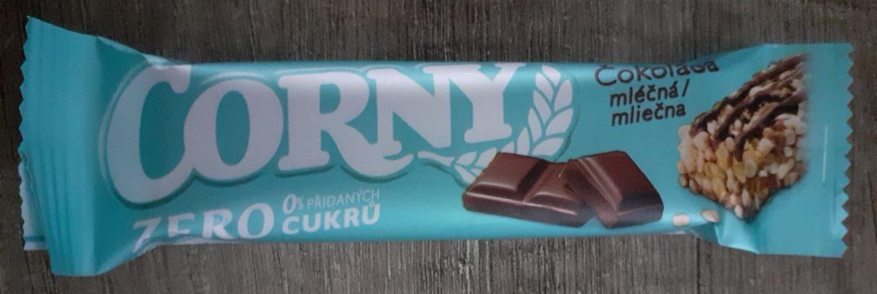 Fotografie - corny zero mliečna čokoláda