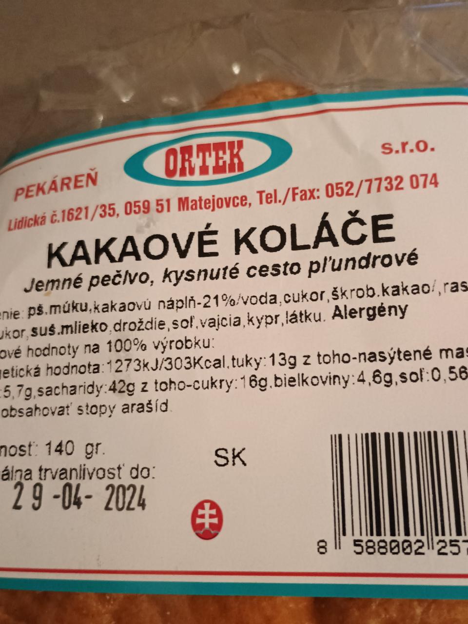 Fotografie - Kakaové koláče Ortek