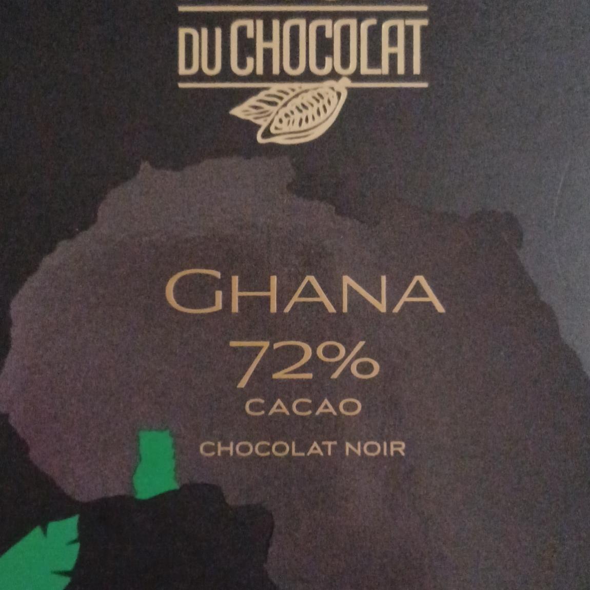 Fotografie - GHANA 72% cacao chocolat noir Du Chocolat