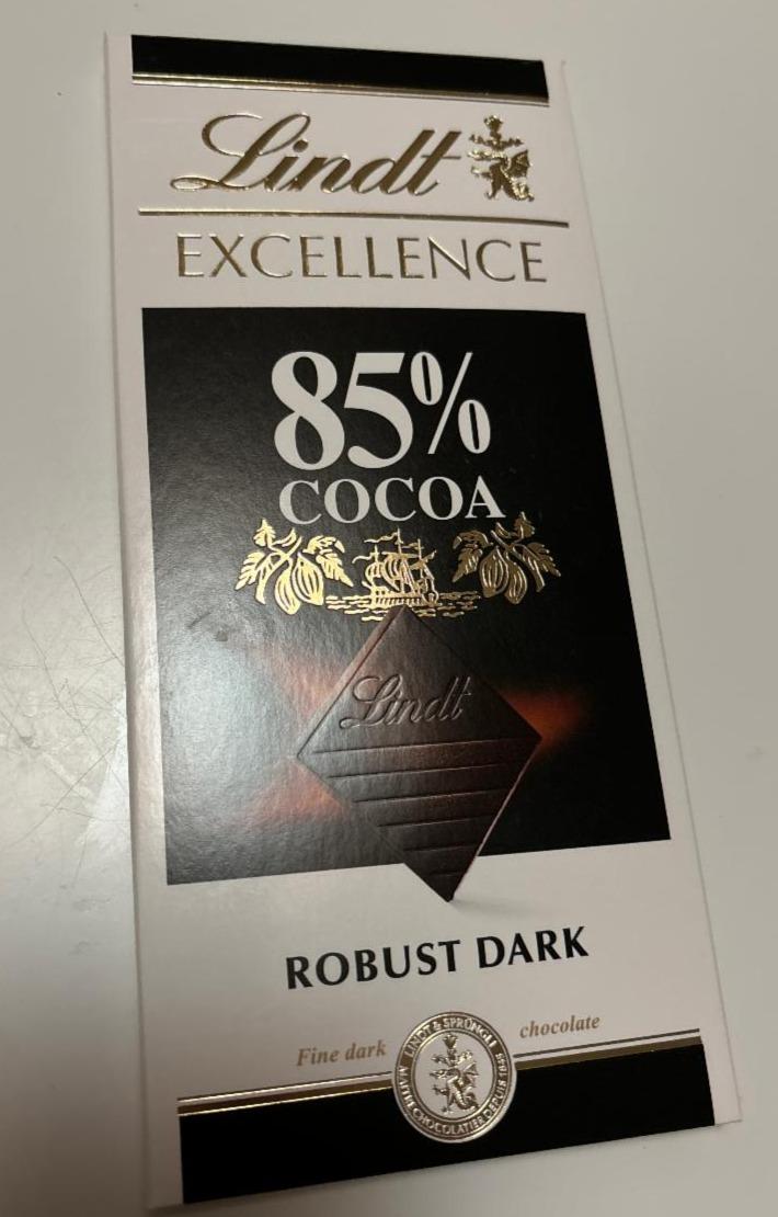 Fotografie - Excellence 85% Cocoa Robust Dark Lindt