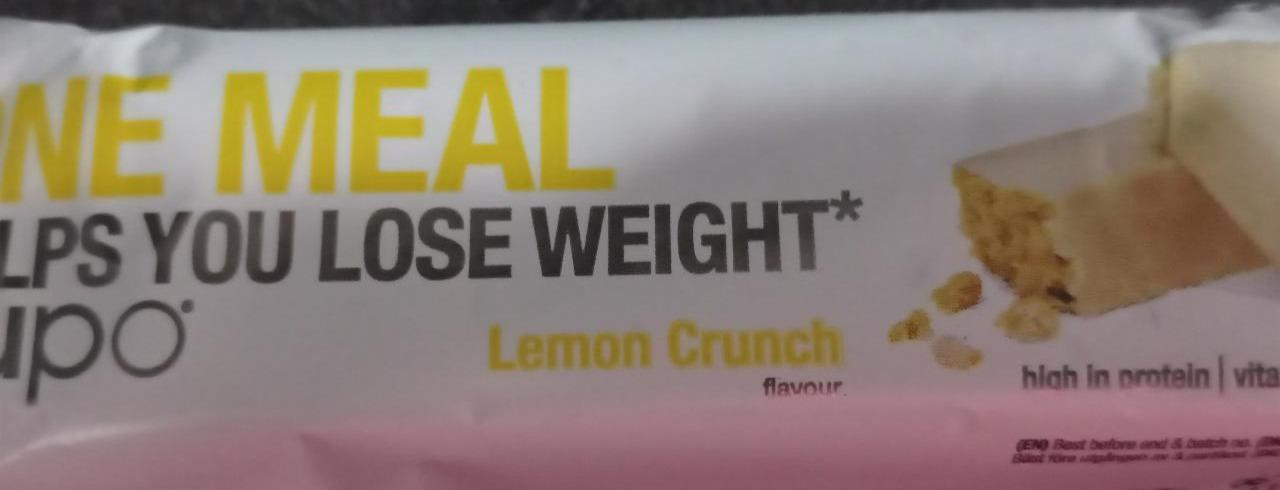 Fotografie - Nupo one meal Lemon Crunch
