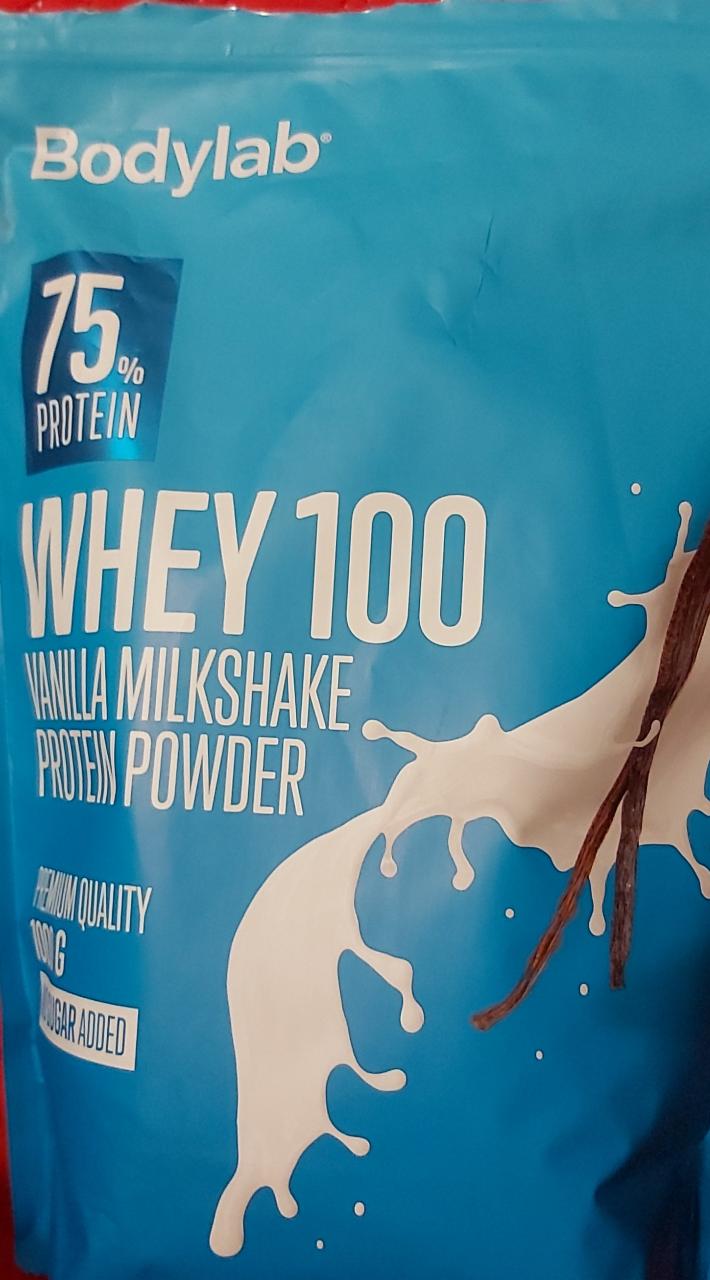 Fotografie - Whey 100 Vanilla Milkshake protein powder Bodylab