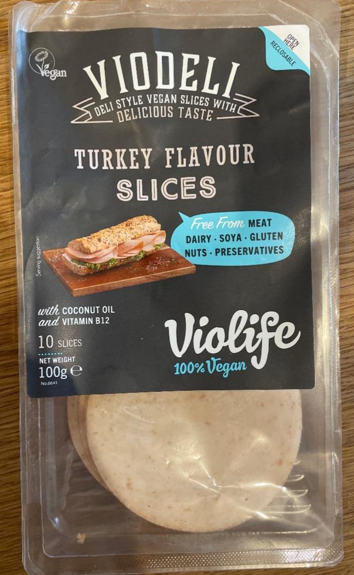 Fotografie - turkey flavour slices Violife