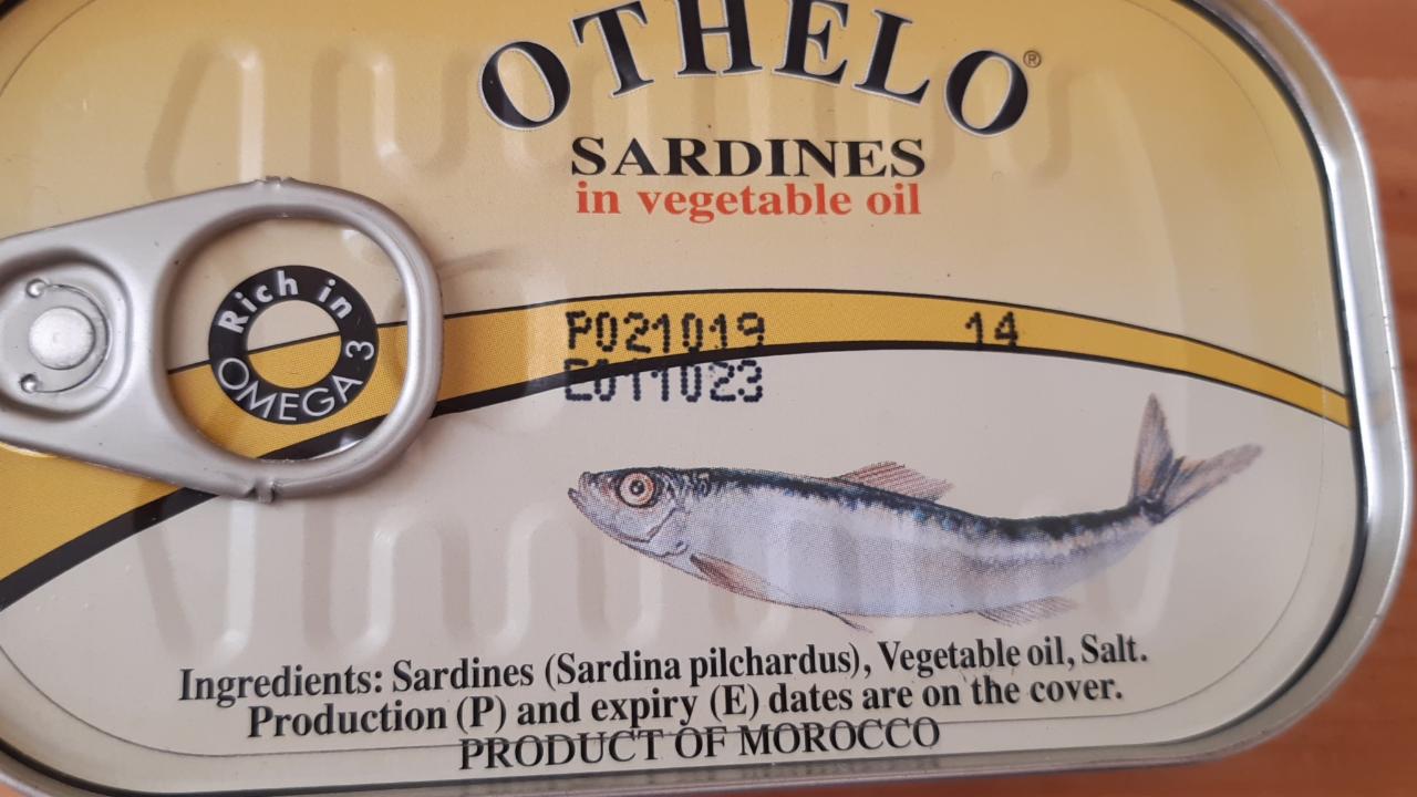 Fotografie - othelo sardines