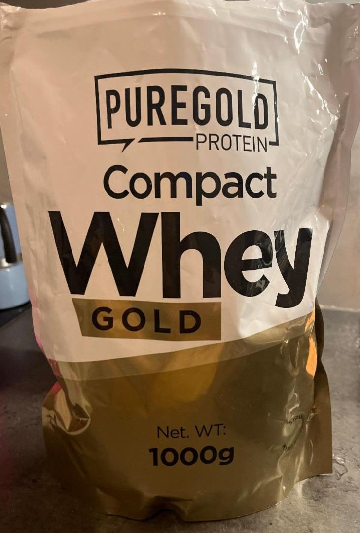 Fotografie - Compact Whey Gold Strawberry ice cream Puregold protein