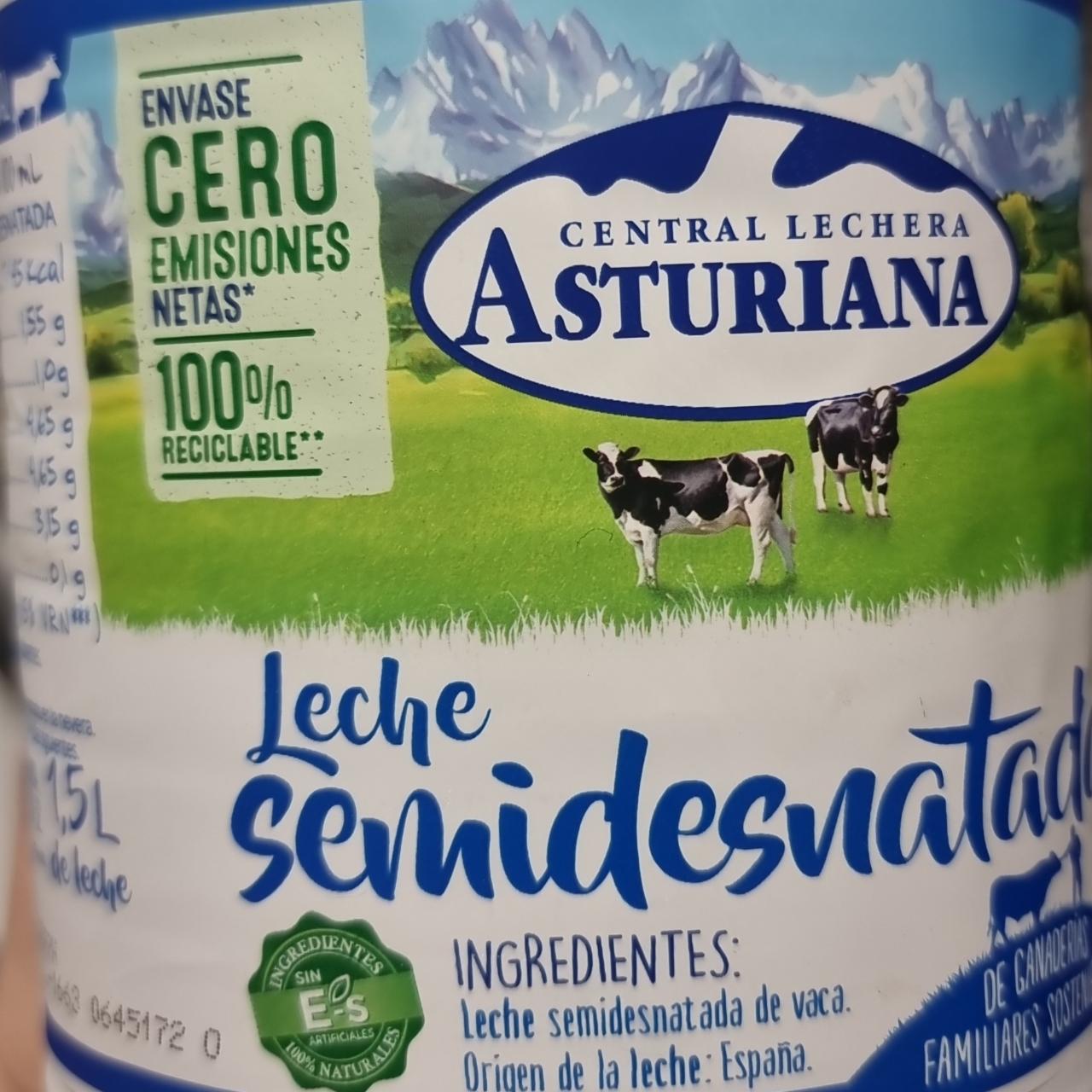 Fotografie - Leche Semidesnatada Asturiana