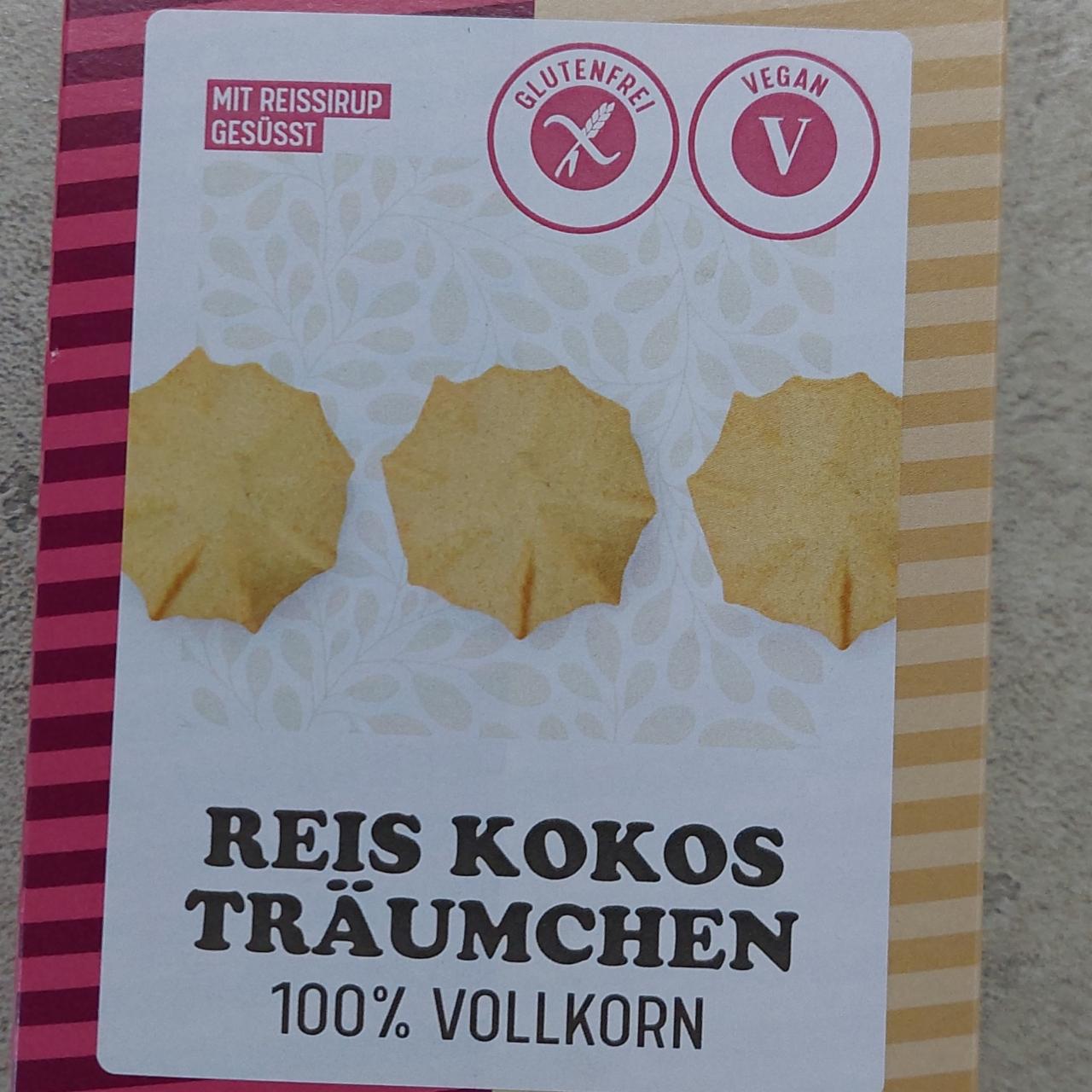 Fotografie - Reis kokos träumchen 100% vollkorn Werz