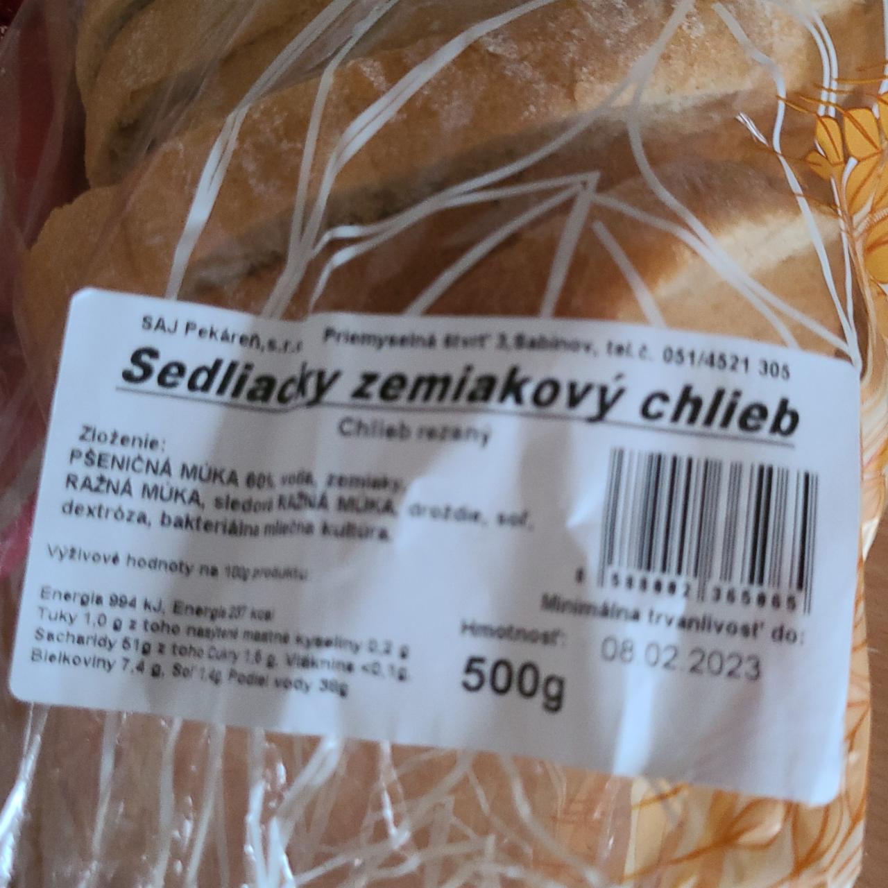 Fotografie - Sedliacky zemiakový chlieb SAJ