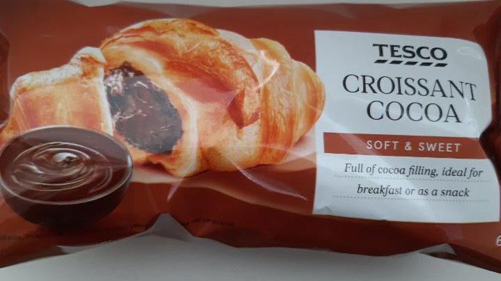 Fotografie - Tesco Croissant cocoa 