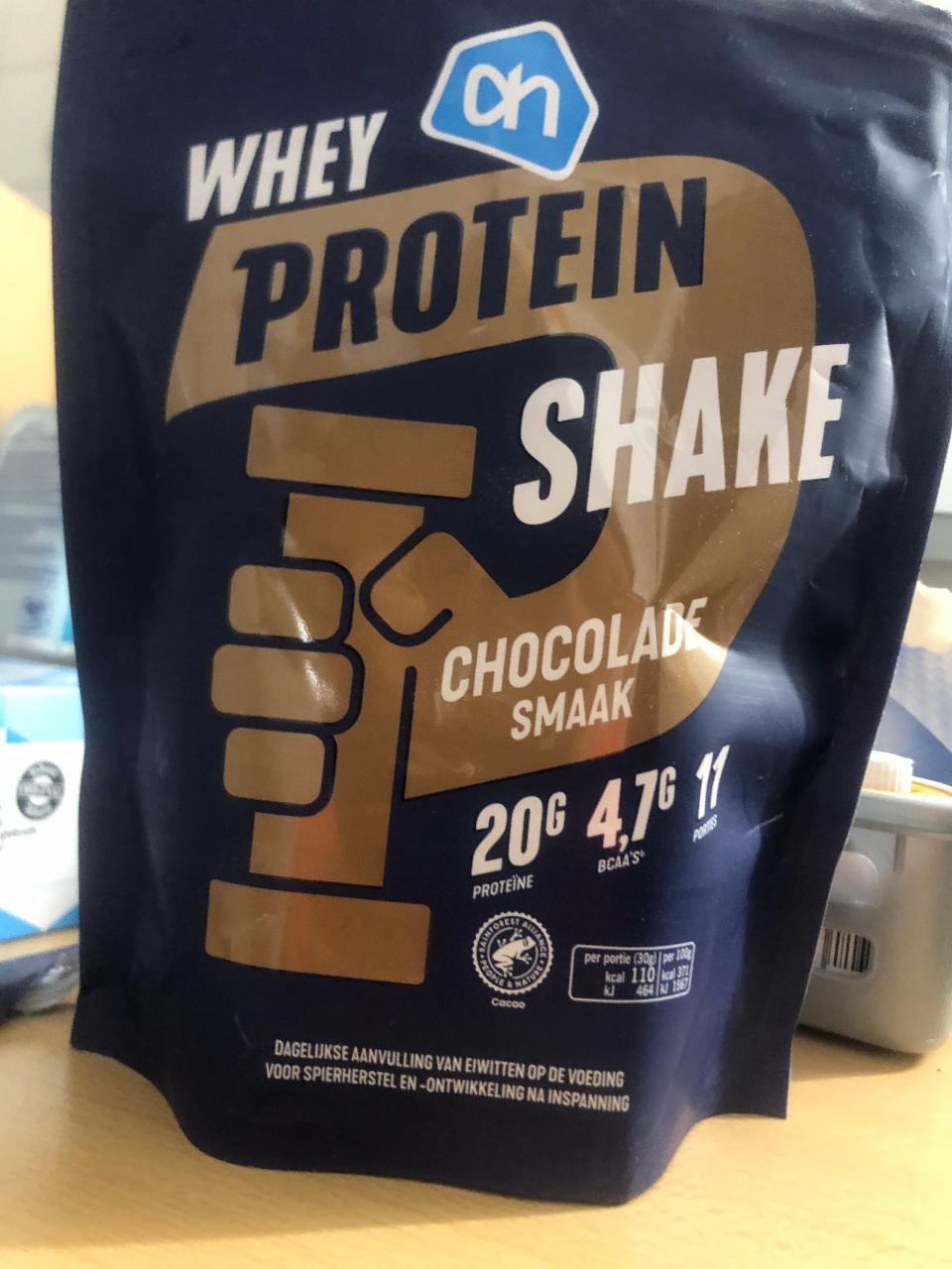 Fotografie - Whey Protein Shake chocolade smaak AH
