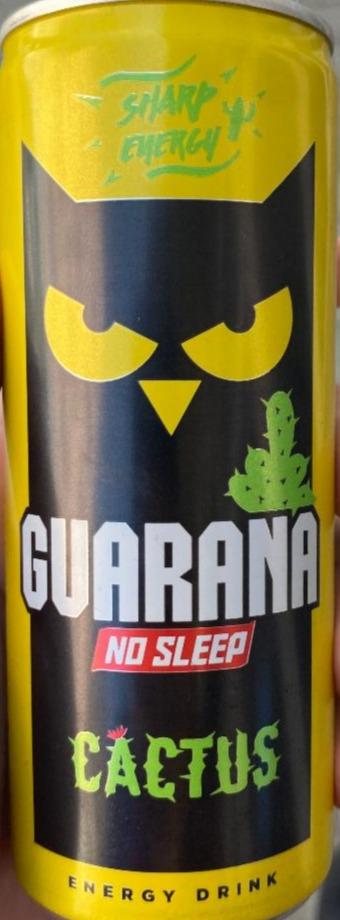 Fotografie - Guarana No Sleep Cactus energy drink