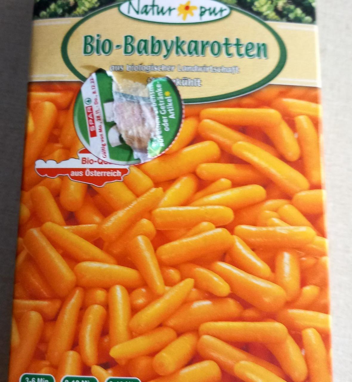 Fotografie - Bio-Babykaroten Spar Natur pur