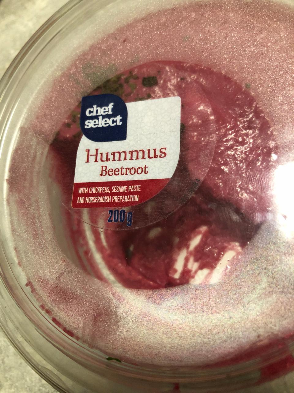 Fotografie - Hummus Beetroot Chef Select