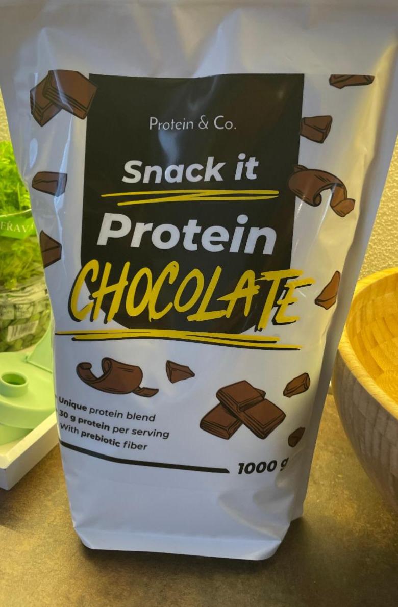 Fotografie - Snack it Protein Chocolate Protein & Co.