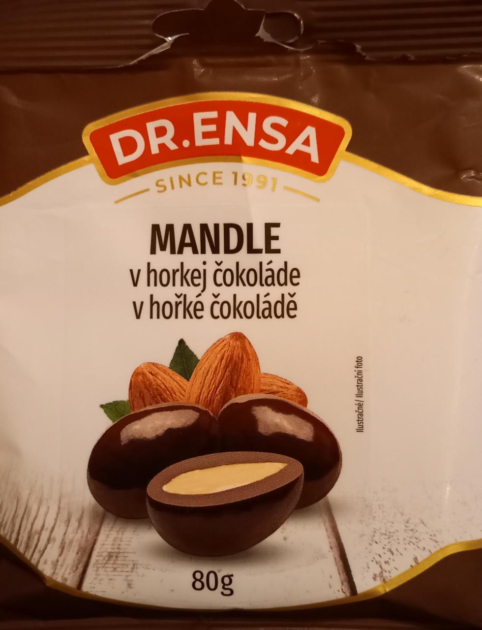 Fotografie - Mandle v horkej čokoláde Dr.Ensa