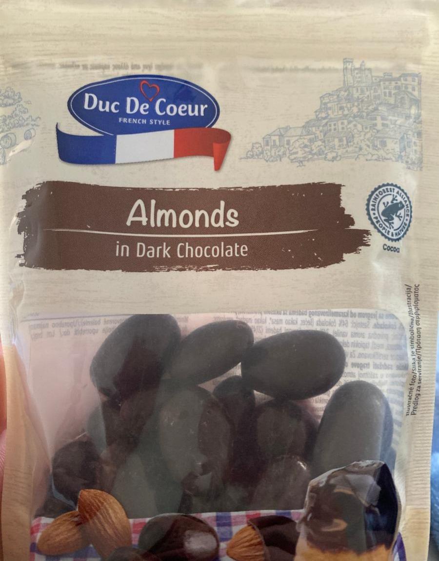 Fotografie - Almonds in Dark Chocolate Duc De Coeur
