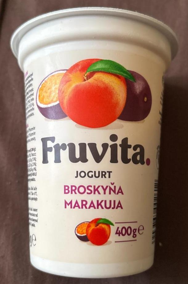 Fotografie - Jogurt broskyňa marakuja Fruvita