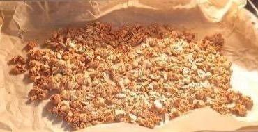 Homemade granola