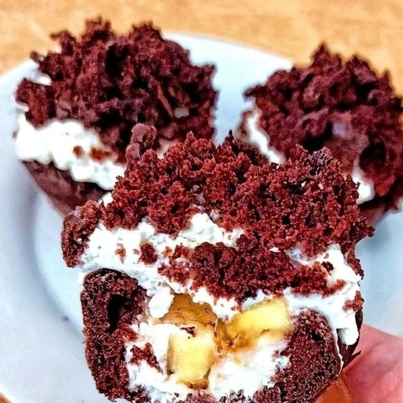 Krtkův dort bez mouky (muffiny)